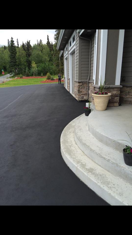 Professionally maintained asphalt surface